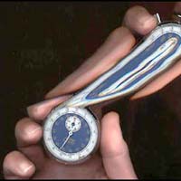 stopwatch in motion